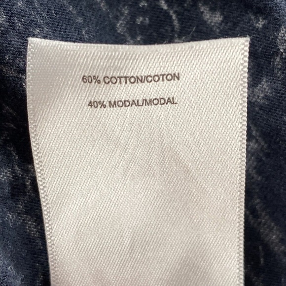 Lucky Brand Tunic Top Womens‎ 1X Boho Peasant Blouse Floral Ditsy Paisley - Picture 10 of 14